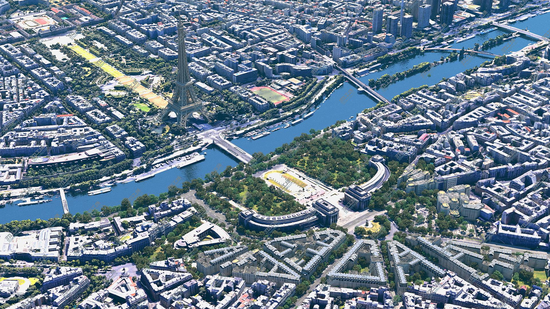 images/goods_img/202104023/Paris Eiffel Tower City 3D model/3.jpg